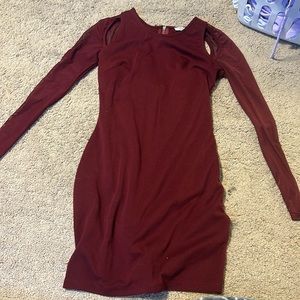 Tobi Dress Mesh Sleeve